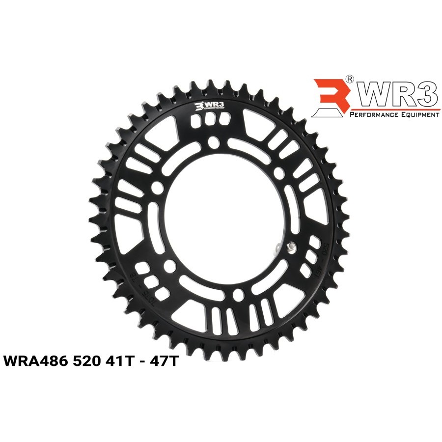 WR3 Gear Belakang WR3 YAMAHA R25 R6 / KAWASAKI NINJA 250