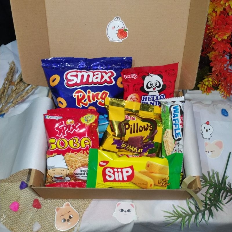 

SNACK BOX TERMURAH | HAMPERS | HADIAH ULANG TAHUN | HADIAH SIDANG SEMPRO | HADIAH WISUDA | HADIAH PACAR