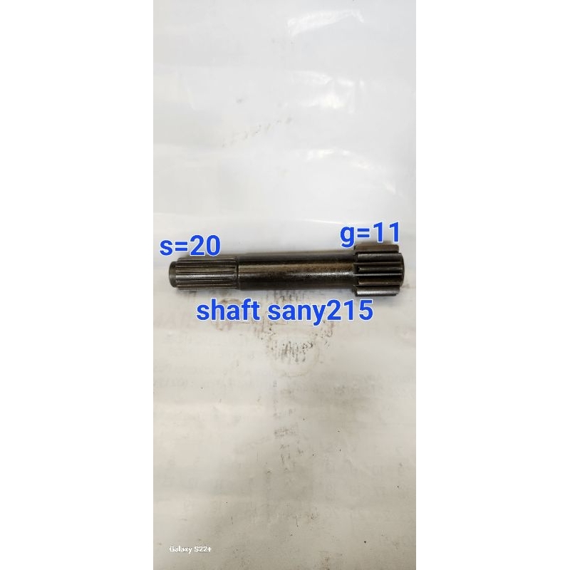 SHAFT FINAL DRIVE SANY215