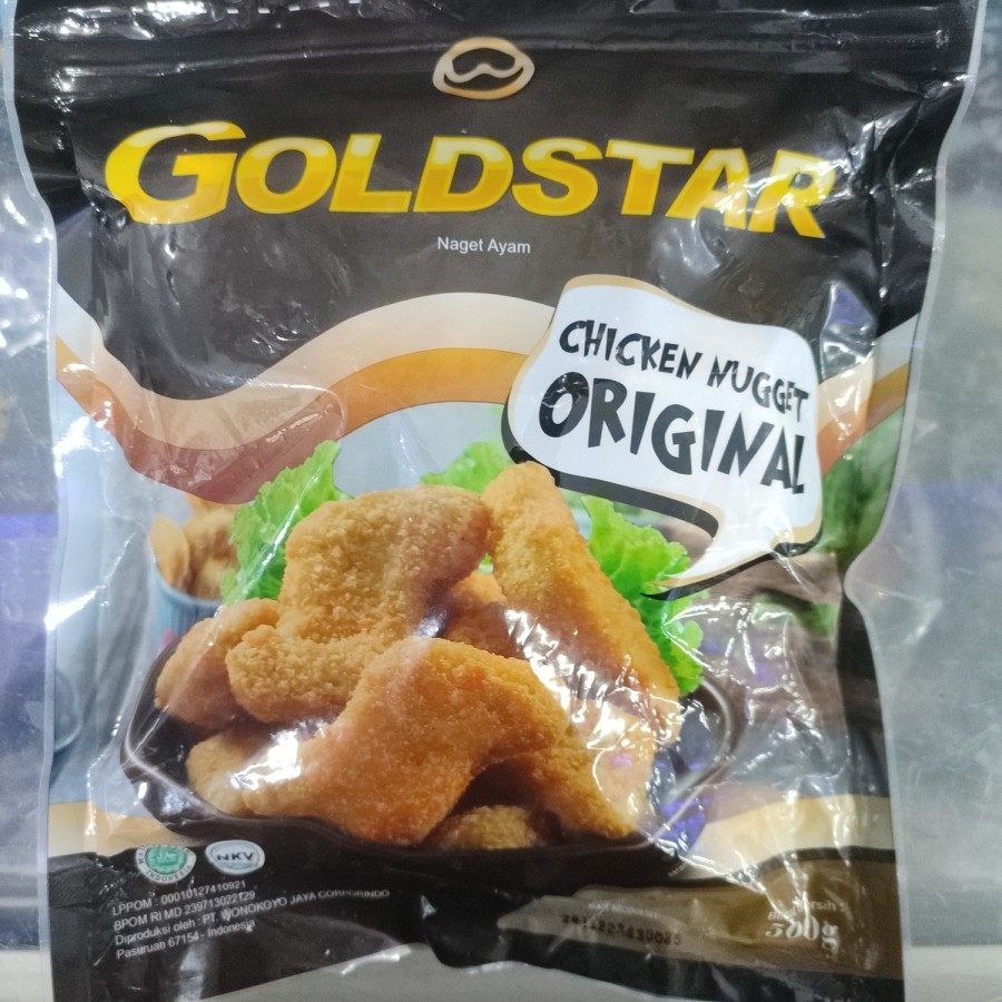 

GOLDSTAR CHICKEN NUGGET 500gr
