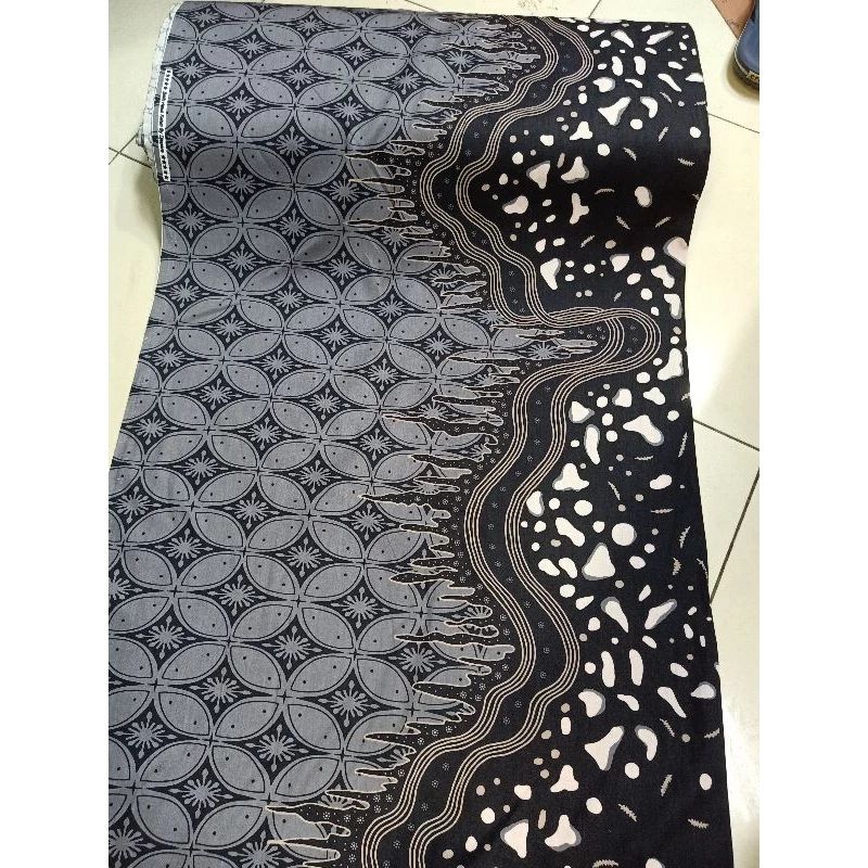 KAIN BATIK KATUN HALUS MOTIF ABSTRAK / BAHAN BATIK KATUN HALUS LIMITED EDITION MOTIF ABSTRAK