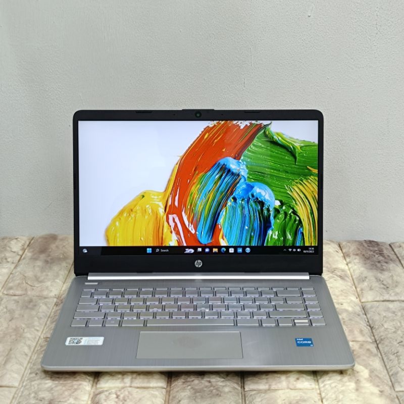 LAPTOP HP 14S-DQ INTEL CORE I3-1115G4 RAM 4 GB SSD 512 GB Garansi On