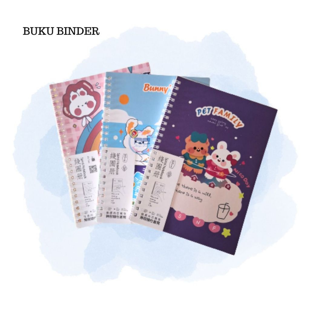 

Buku Binder Mini/Buku Catatan/Buku Murah