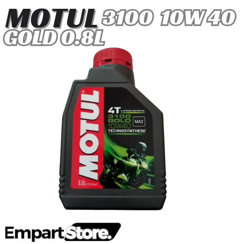 OIL MOTUL 3100 GOLD 0.8L ORIGINAL OLI MESIN MOTOR BEBEK
