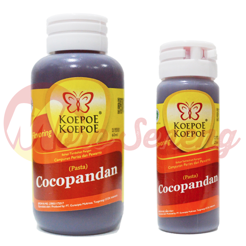 

Perisa Cocopandan Pasta Coco Pandan Kupu Koepoe