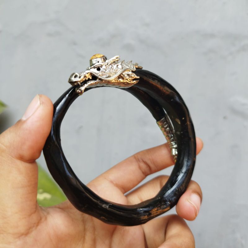 Gelang Akar Bahar Alpaka Naga/Gelang/Akar Bahar