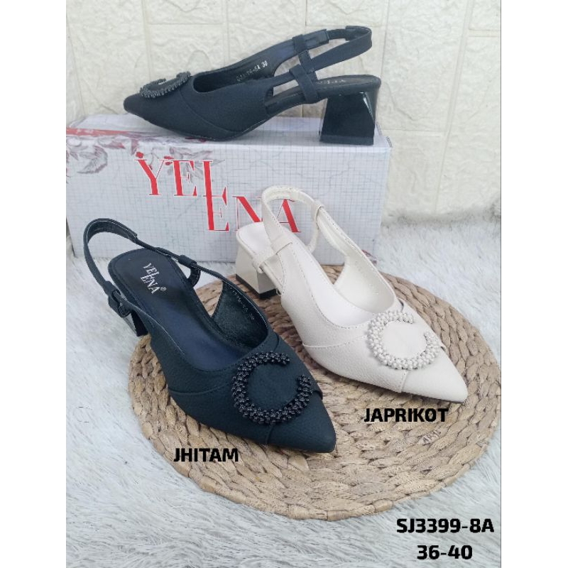 sepatu hak import wanita yelena SJ3399-8A