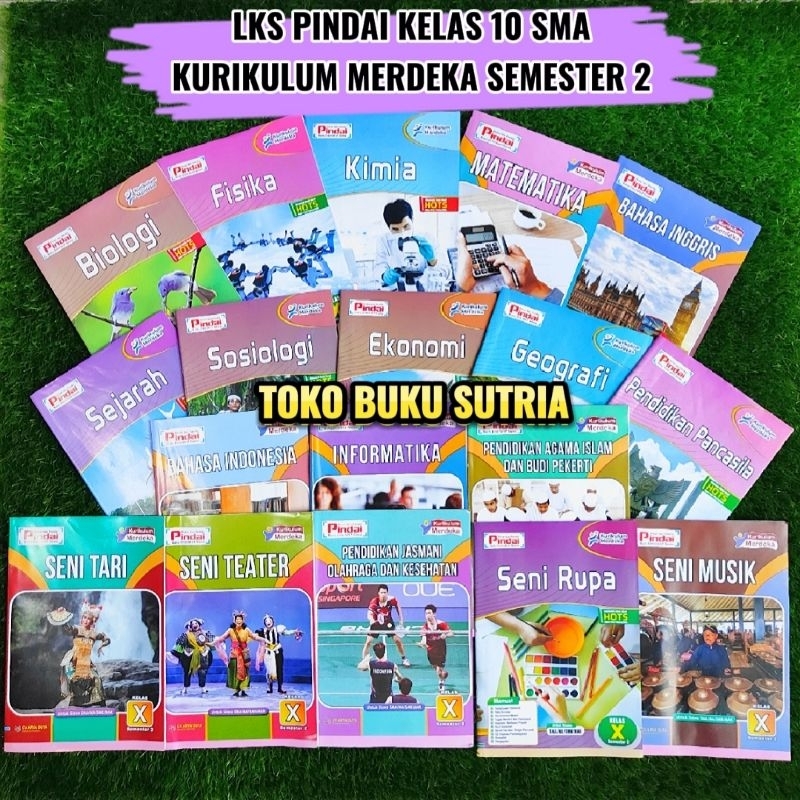 LKS PINDAI KELAS 10 SMA SEMESTER 2 KURIKULUM MERDEKA