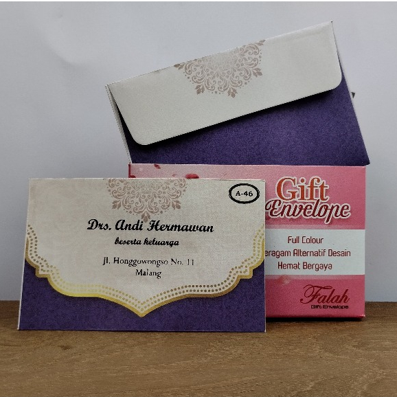 

Amplop Gift | Amplop Motif Keren | Amplop Kondangan Falah A 46 Plus Nama Harga Murah