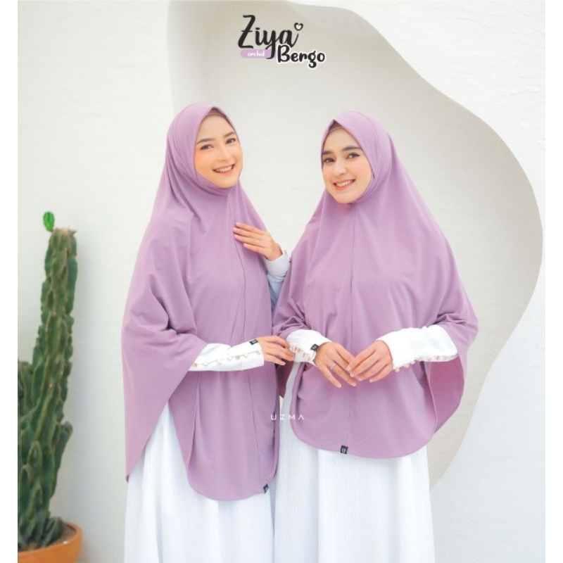 Ziya Bergo Uzma Hijab / Khimar Dagu