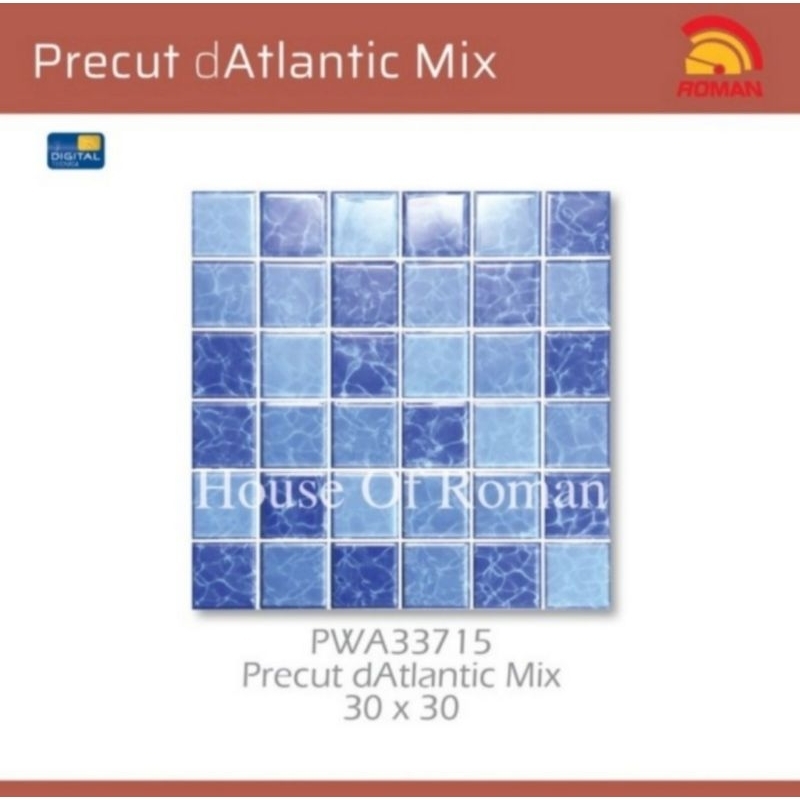 Roman Keramik PWA33715 Precut dAtlantic Mix 30x30 kw1