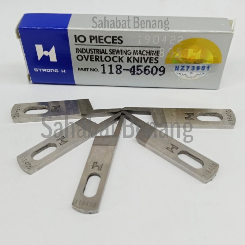 Piso/Pisau obras atas Juki MO part 118-45609 merk STRONG H