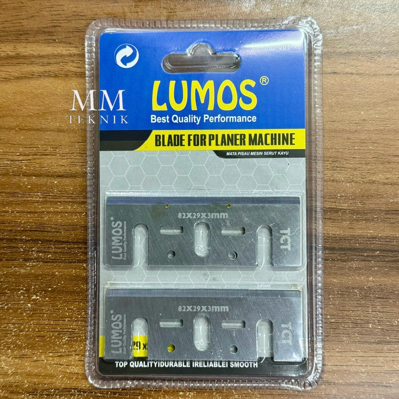 Mata Ketam TCT Lumos Mata Planner Mesin Serut Kayu Pisau Ketam Lumos