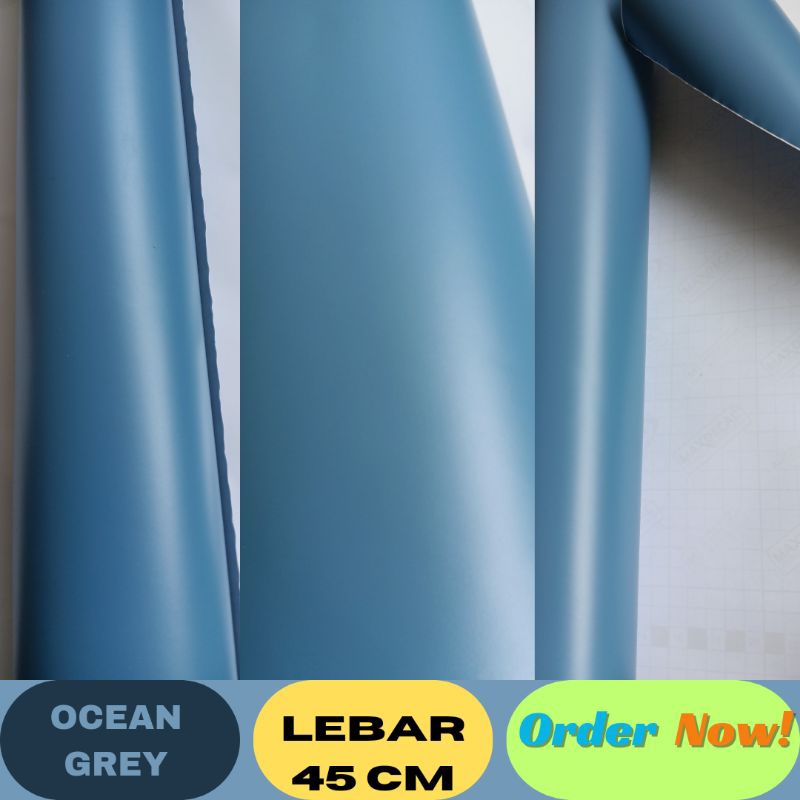 SKOTLET STIKER MOTOR WARNA OCEAN GREY DOFF