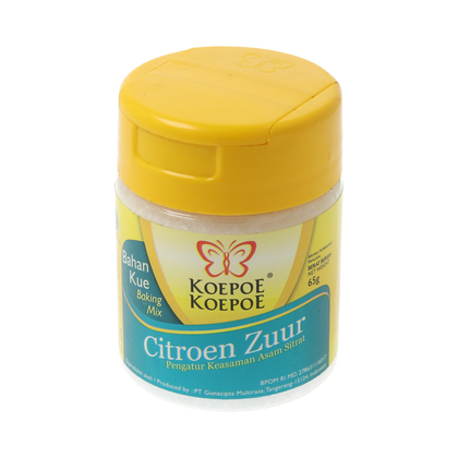 

KOEPOE-KOEPOE Citroen Zuur/Pengatur Keasaman/Asam sitrat 65g