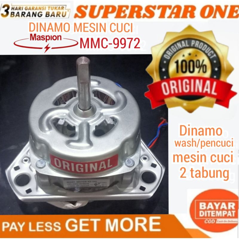 motor/dinamo mesin cuci Maspion MMC-9972/MMC 9972/MMC9972 Dinamo wash/pencuci