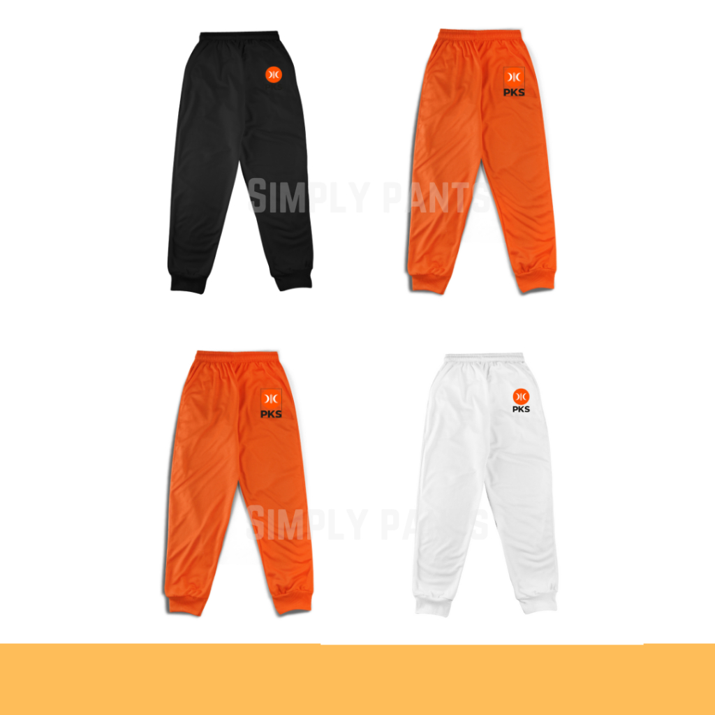 Celana PKS Celana Training Orange Jogger Orange
