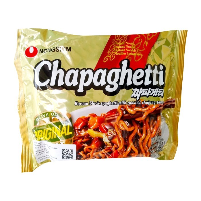 

Nongshim Chapagetti Chajang / Jajangmyeon / Mie Pasta Kedelai Hitam 140 GR