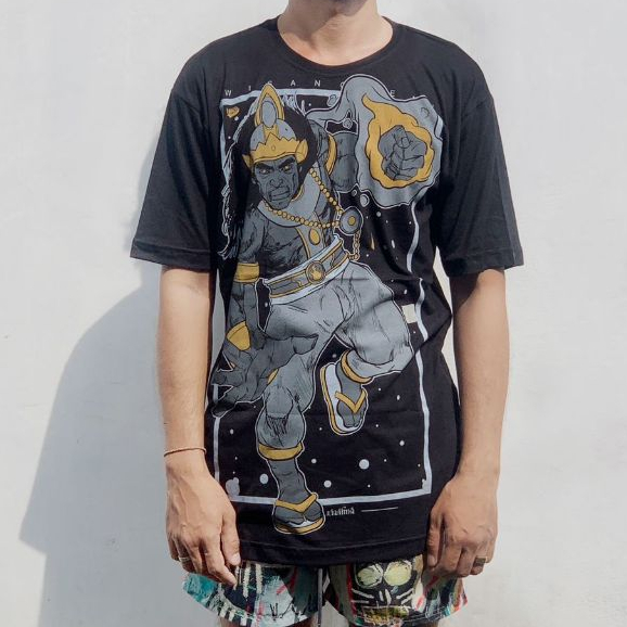 Wisanggeni , manual waterbased, Voice of Jogja, bamboo cotton black