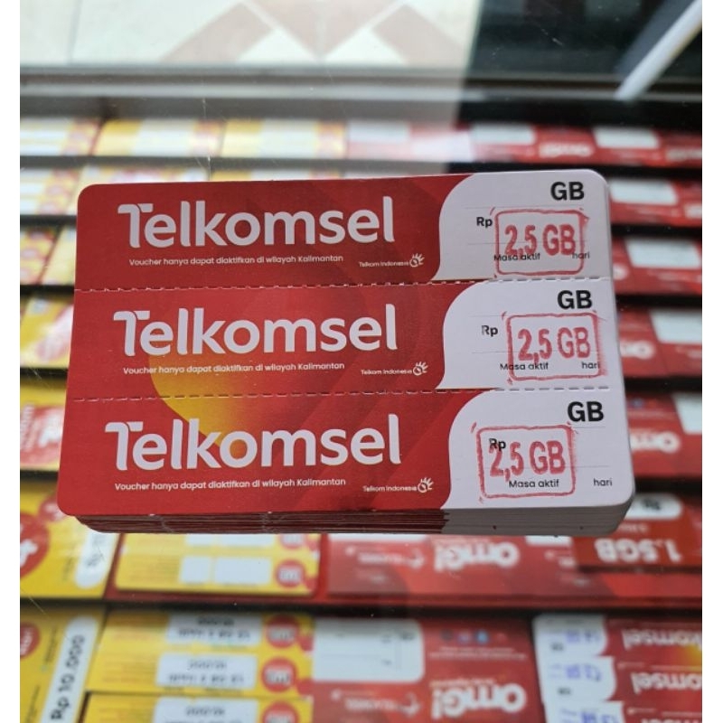 VOUCHER TELKOMSEL KALIMANTAN ZONA 1 & 2