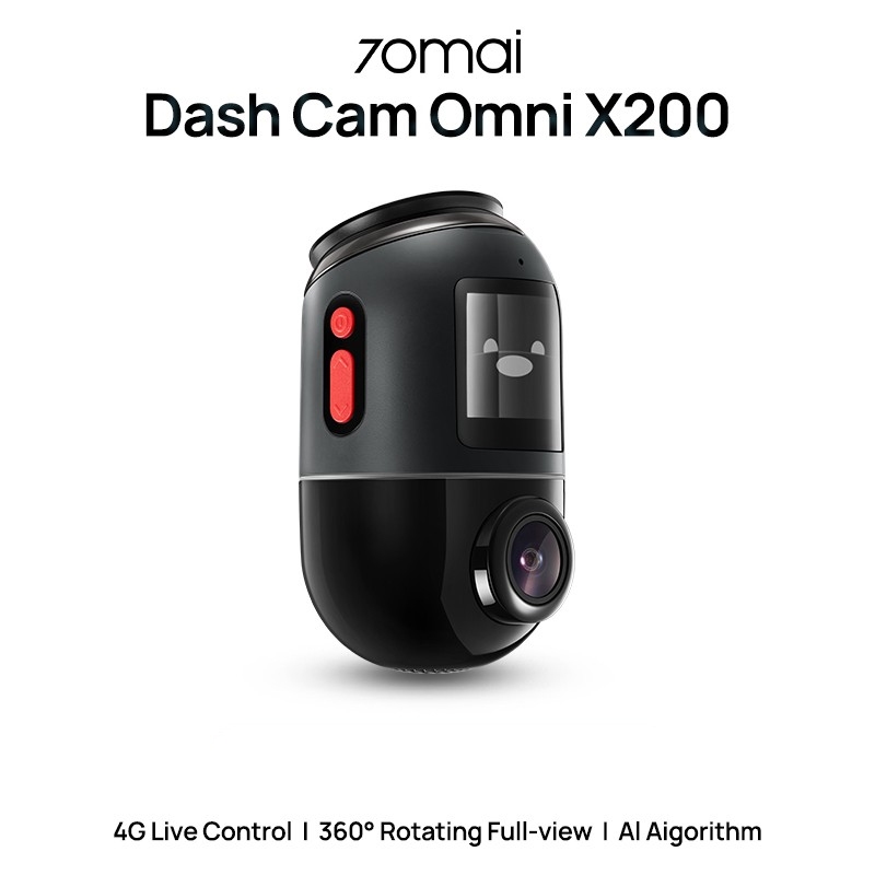 70mai Omni X200 Dashcam Mobil 1080P GPS