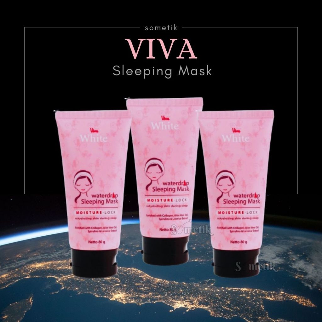 VIVA WATERDROP SLEEPING MASK 80gr / VIVA SLEEPING MASK