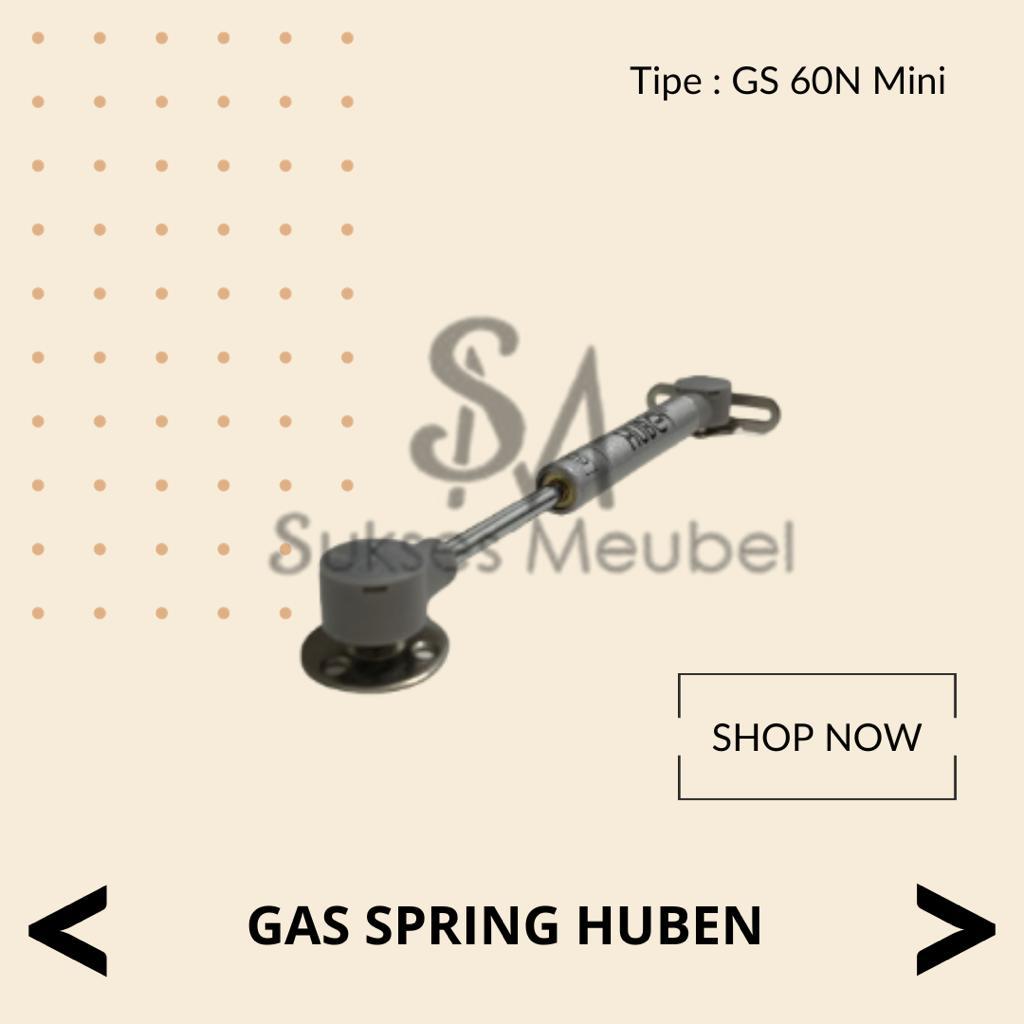 HUBEN Gas Spring GS 60 N Mini | Hidrolik HUBEN