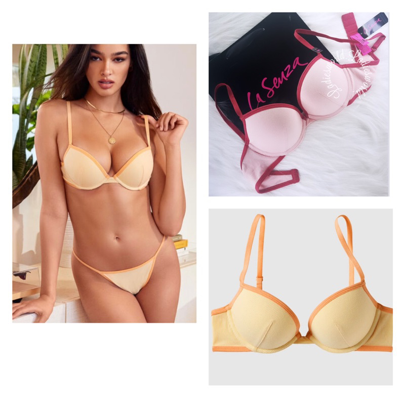 La senza Vanilla cake / first blush remix cotton bra