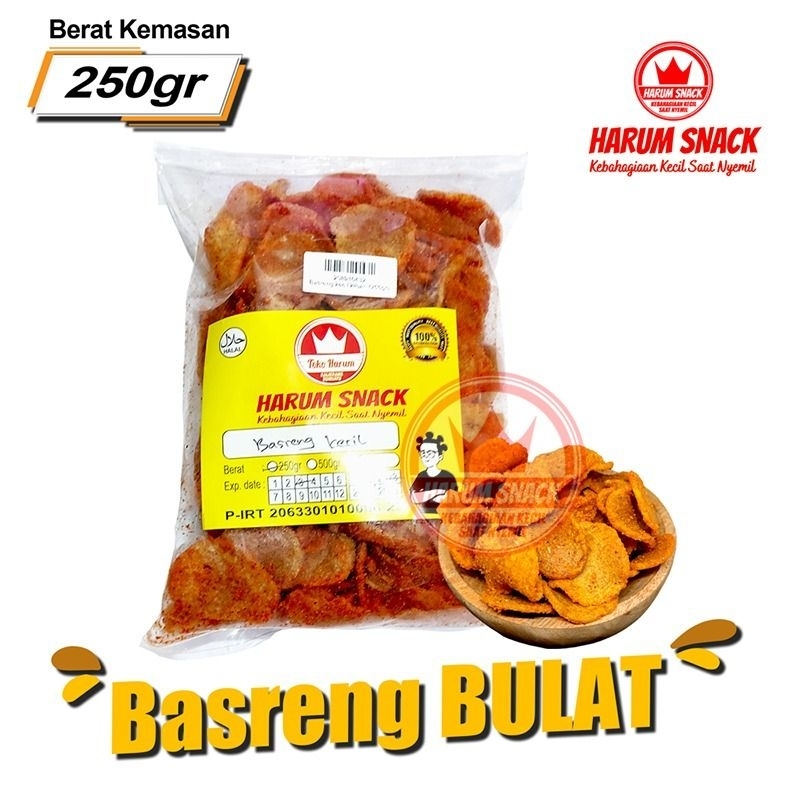 

BASRENG BULAT KECIL PEDAS 250 gram [Harum Snack Official] BASO GORENG / BAKSO IKAN TONGKOL