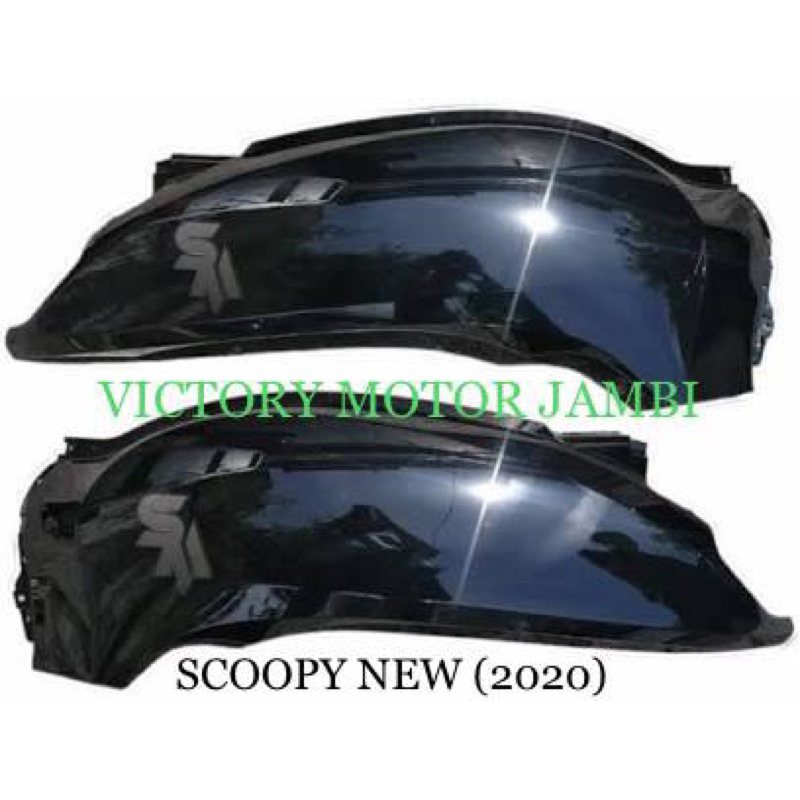 KAP COVER BODY SCOOPY NEW 2020 HITAM VR