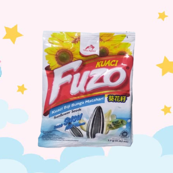 

KUACI BUNGA MATAHARI FUZO ASLI DUA KELINCI RASA SUSU