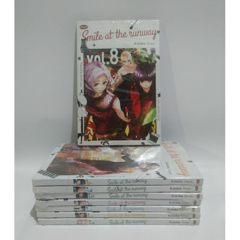 Komik Smile At The Runway 1-8 set segel