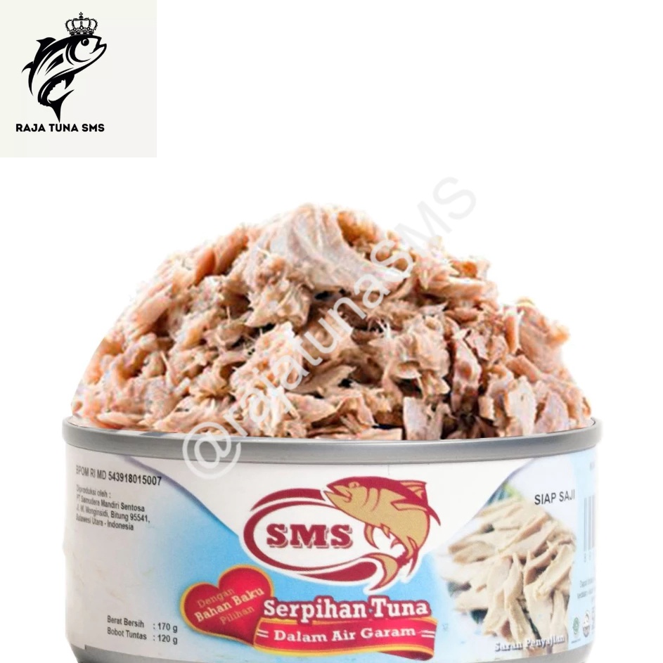 

Top Product Ikan Tuna Kaleng SMS - Serpihan Tuna Dalam Air Garam 170gr