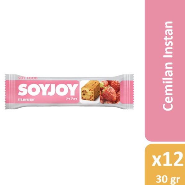 

Sale Sekarang Soyjoy Strawberry 30g x 12 Bars