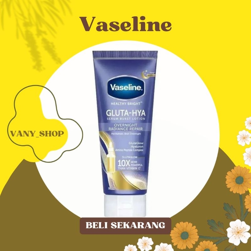 Vaseline serum Gluta Hya Overnight Radiance