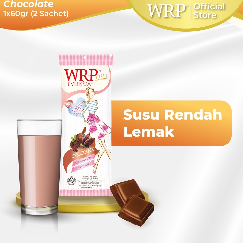 

Diskon Spesial WRP Low Fat Milk Chocolate 60g - Susu Rendah Lemak