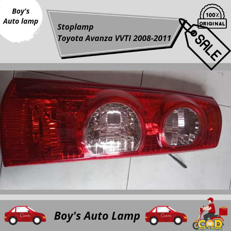 Stoplamp stoplam stop lamp lampu belakang Toyota Avanza VVTI 2008 - 2011 Original