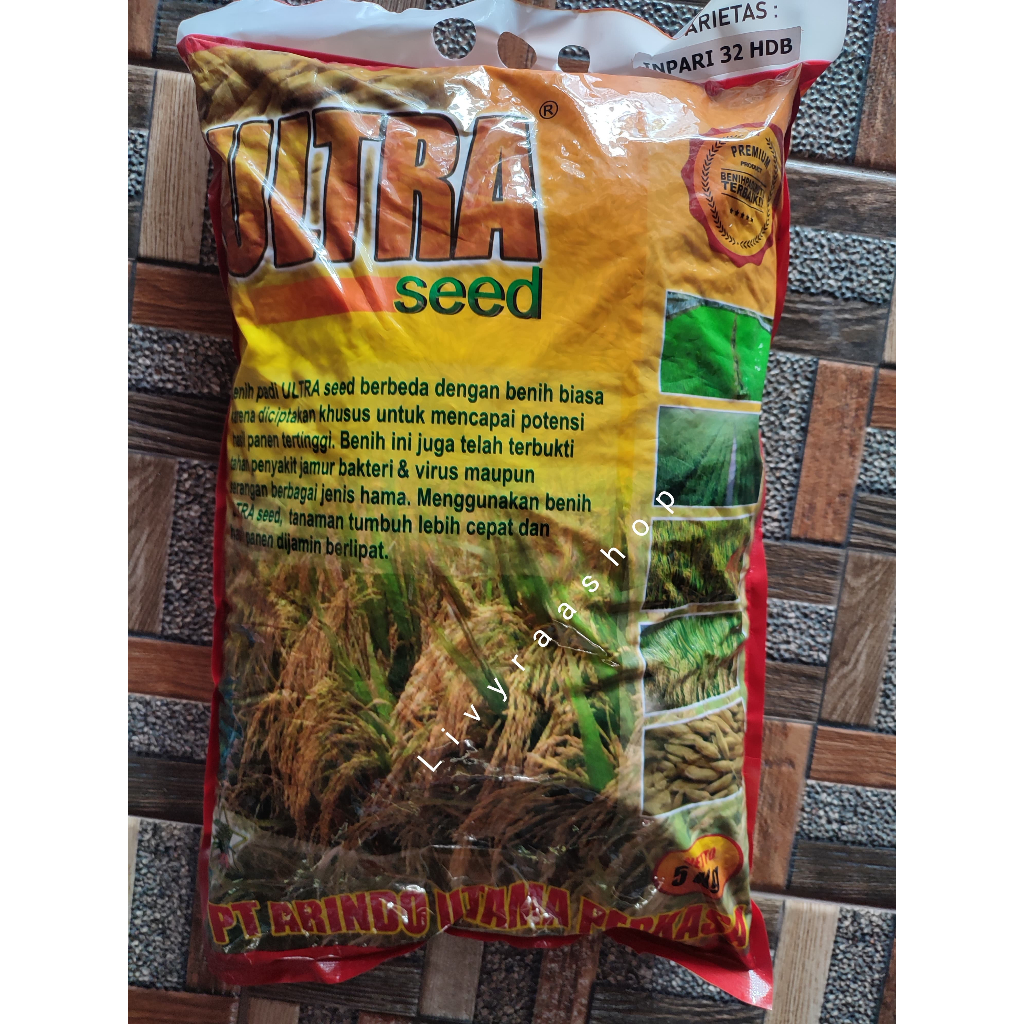 Benih Padi PREMIUM INPARI 32 HDB ULTRA SEED 5Kg