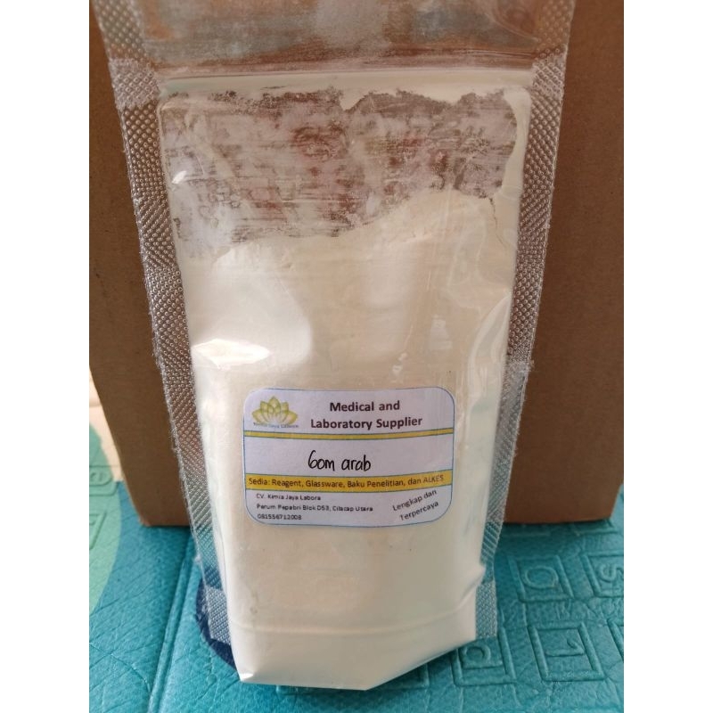 

PGA_Arabic Gum Powder 100 gram / Gom Acacia / Gum Arab / Pulvis Gummi Arabicum 50 gram dan 100 gram