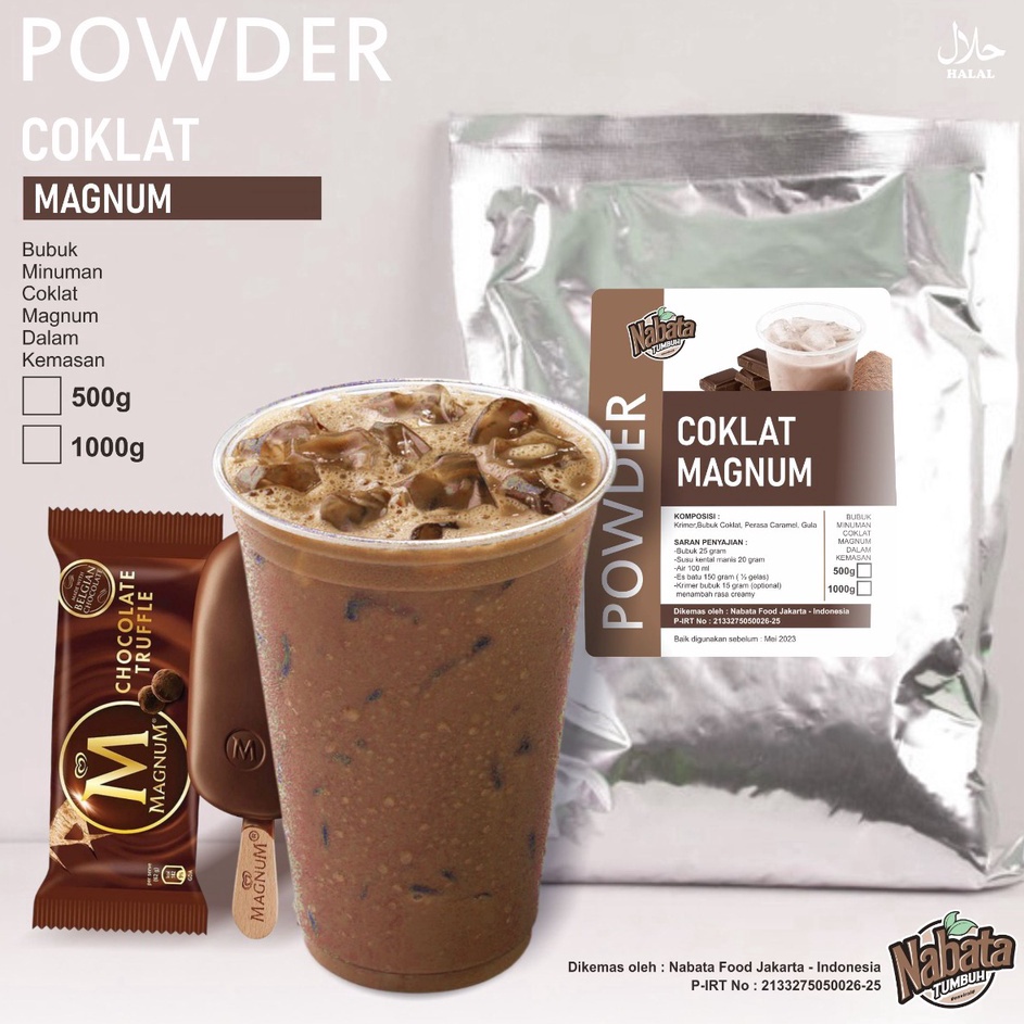 

Sikat abis BUBUK COKLAT MAGNUM PREMIUM 1 KG