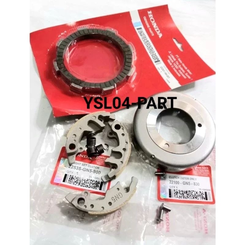 KAMPAS KOPLING+KAMPAS GANDA+MANGKOK HONDA GRAND ASTREA PRIMA ORI