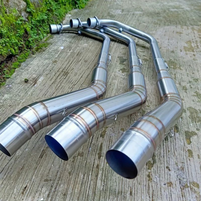 leher knalpot CBR 150 r new lubang sensor