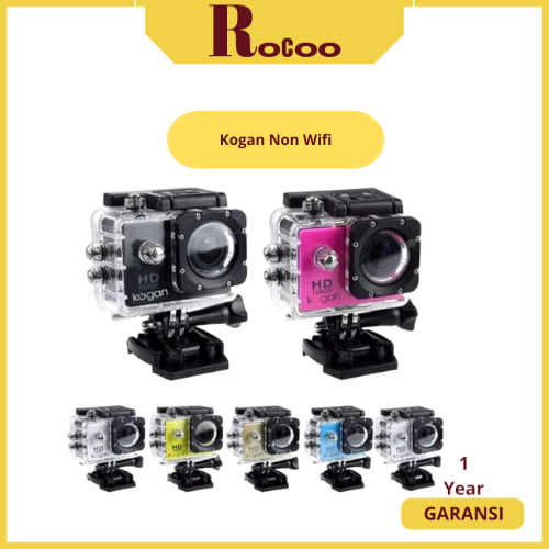 Camera Action 4K Ultra HD NON wifi Kogan/Kamera Sport Action/Kamera Traveling/Kamera Vlog Youtuber