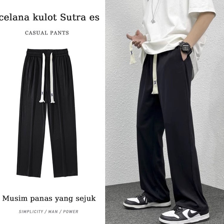 celana corduroy pria panjang celana casual pria celana pria korean style cargo pants loose pants pri