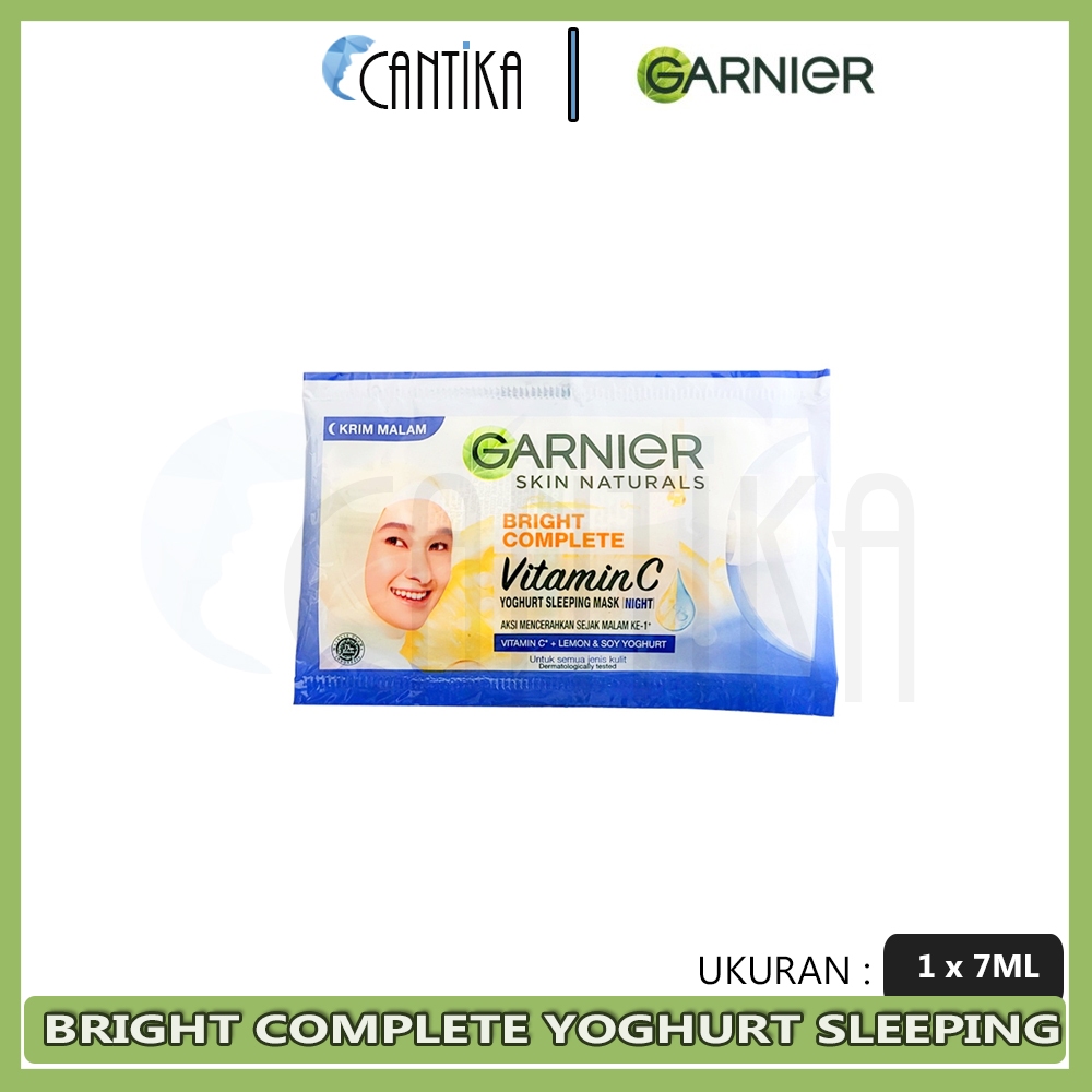 PROMO Garnier Light Complete Yoghurt Night Cream 7ml x 1