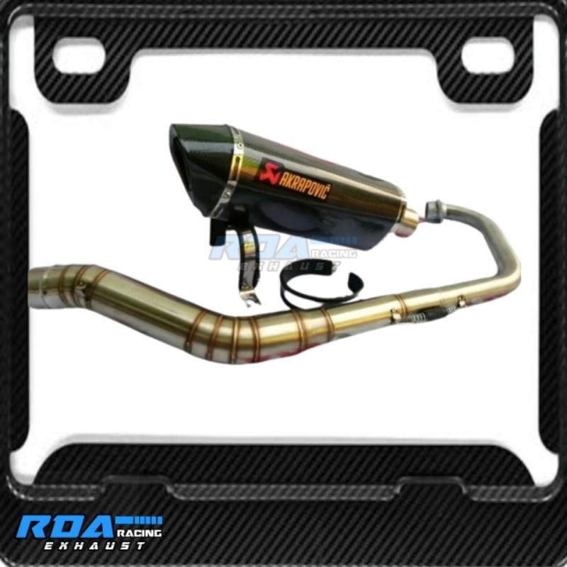 Knalpot Racing Akrapovic karbon cbr 150r cbr k45 cb 150r