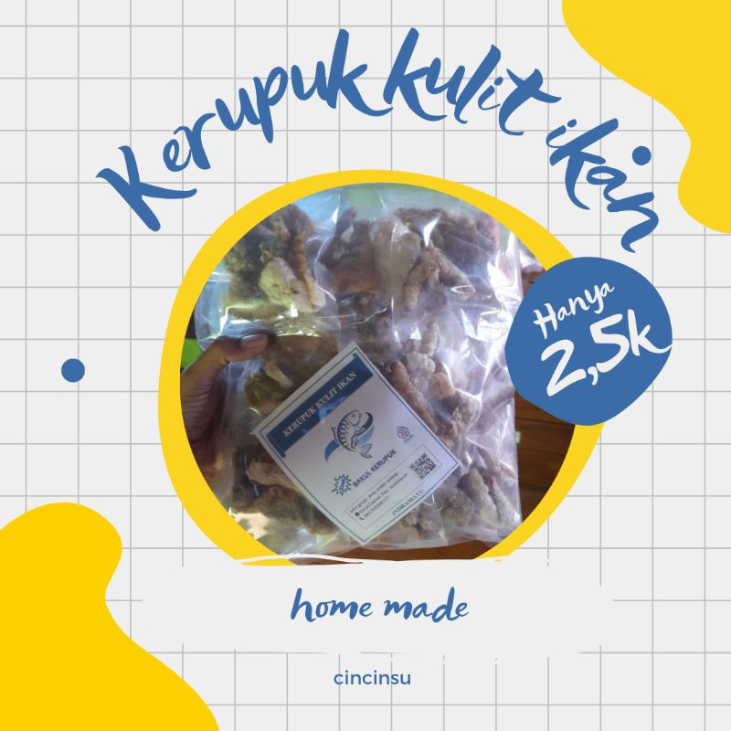 

KERUPUK KULIT IKAN HOME MADE