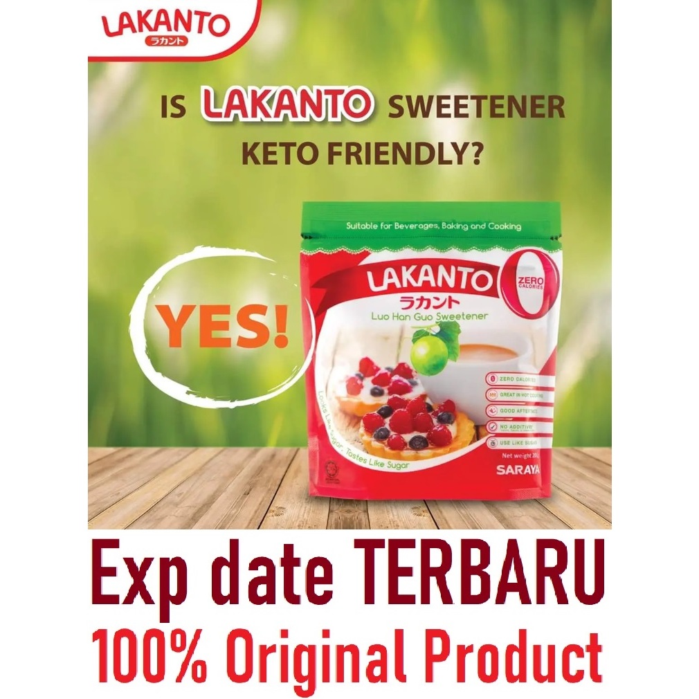 

Exp DEC 2027 Keto Gula Lakanto Luo Han Guo Sweetener 200gr 200g Gula Pasir Lakanto Luo Han Kuo Sweetener