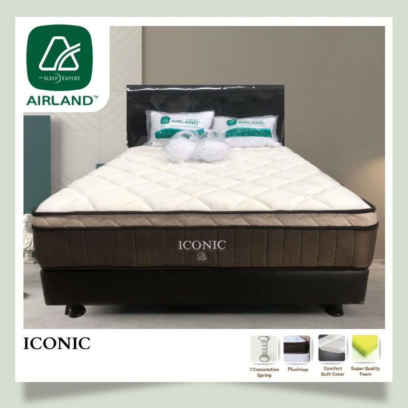 Springbed AIRLAND ICONIC Eurotop by AIRLAND Springbed