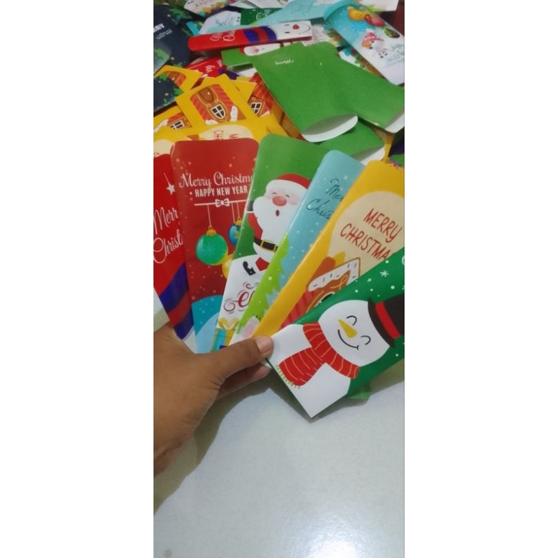 

10 pcs amplop natal jumbo